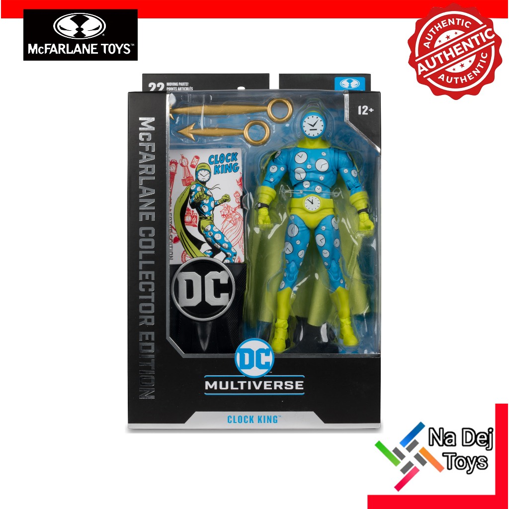 Clock-King Collector Edition DC Multiverse McFarlane Toys 7" Figure คล๊อกคิง ดีซีมัลติเวิร์ส 7 นิ้ว ฟิกเกอร์