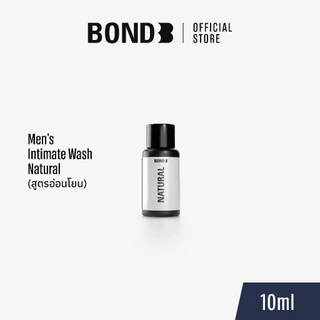 Bond Men's Intimate Wash Natural 10 ml. (สูตรอ่อนโยน)