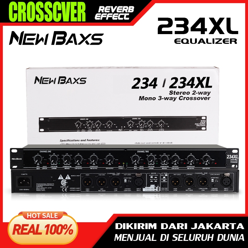 NEW BAXS 223XL/234XL ครอสโอเวอร์ซับวูฟเฟอร์ STAGE Performance Audio อิเล็กทรอนิกส์ KTV แบบสองทาง/สามทางแถบป