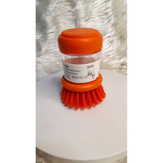 IKEAแท้ VIDEVECKMAL วือเดเวคมัล แปรงล้างจานพร้อมช่องใส่น้ำยา…