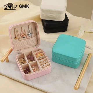 กล่องเครื่องประดับ กล่องหนังPUใส่เครื่องประดับ สร้อยข้อมือ ต่างหู ต่างหู กล่องเก็บของอเนกประสงค์ G2785