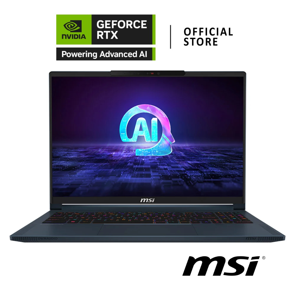 MSI Stealth 16 AI Studio | NVIDIA® GeForce RTX™ 4060 | Intel® Core™ Ultra 7-155H (A1VFG-067TH)