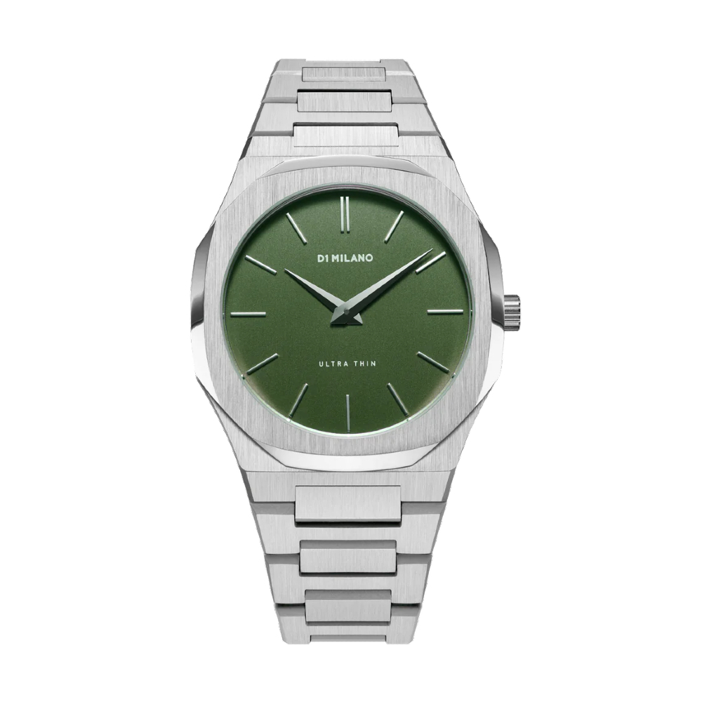 D1 Milano D1-UTBJ06 Moss Ultra Thin Bracelet Men Watch 40 mm นาฬิกา นาฬิกาข้อมือ นาฬิกาข้อมือผู้ชาย