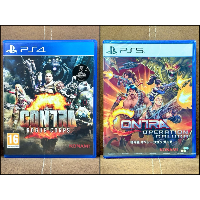 [Ps4/Ps5] CONTRA - Rogue Corps / Operation Galuga [เล่นได้4คน][มือ1/มือ2]