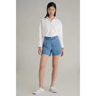 Mc JEANS กางเกงยีนส์ขาสั้น ผู้หญิง เอวกลาง MAJZ086 ผ้ายีนส์ 12 Oz