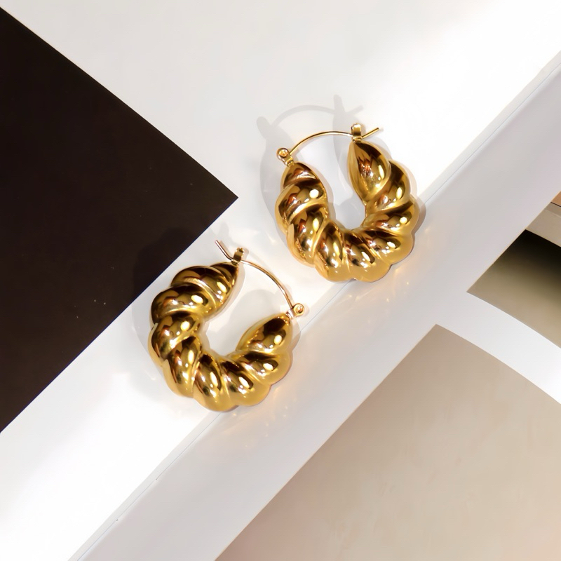 MERAKI. Tatula Earrings (stainless steel)