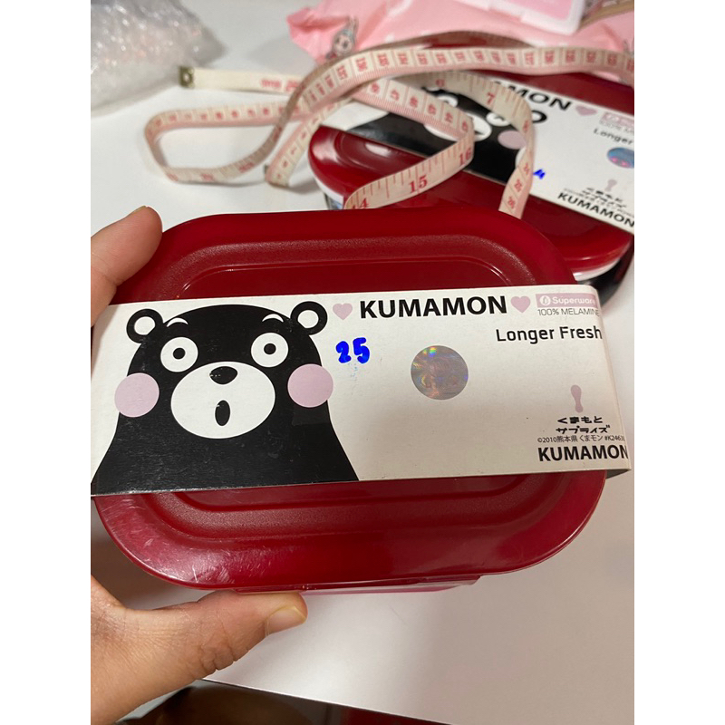 กล่องอเนกประสงค์ ลาย KUMAMON ยี่ห้อ ektra by Superware