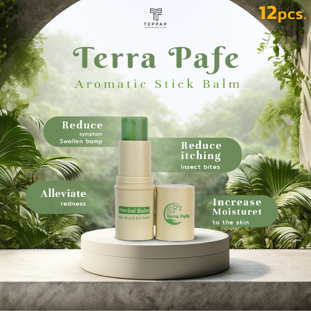 Terra Pafe อโรม่าบาล์มเทอร่าพาเฟ่ หอมสดชื่นผ่อนคลาย (ของแท้)