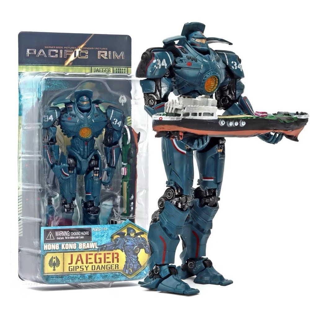 Neca Pacific Rim ฟิกเกอร์ Hong Kong Brawl Gipsy Danger