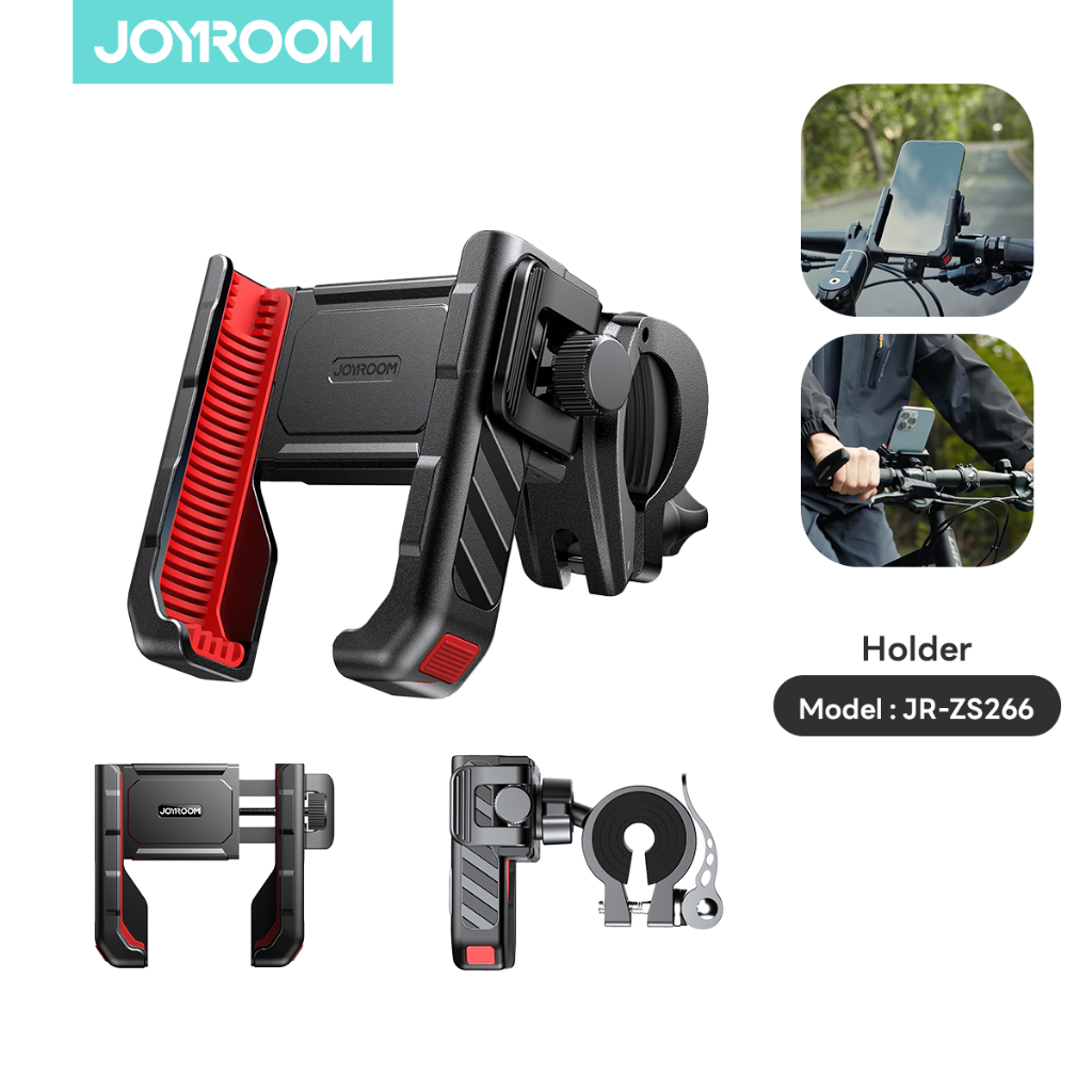 Joyroom รุ่น JR-ZS266 ที่วางโทรศัพท์ติดจักรยาน ขาตั้งมือถือ ยึดแฮนด์จักรยาน