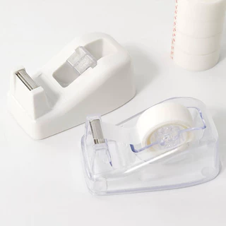 <พร้อมส่ง> NEJIA แท่นตัดเทป Tape Dispenser แกน 1 นิ้ว ม้วนเล็ก25หลา | 7สี พาสเทล | มีกันลื่น แท่นเทปเล็ก อุปกรณ์สำนักงาน
