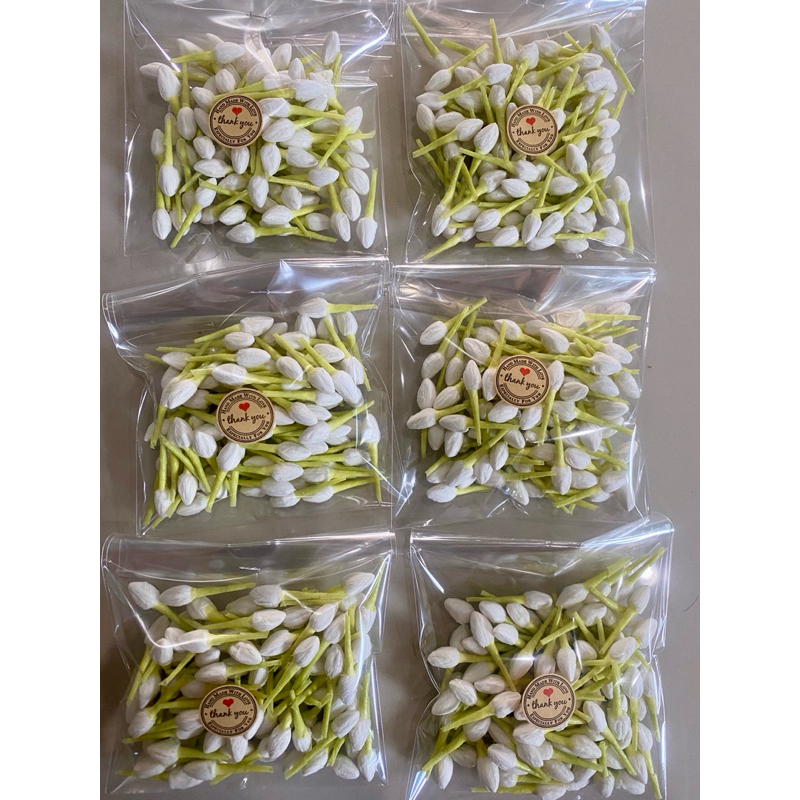ดอกมะลิทิชชู่ 200ดอก100บาท