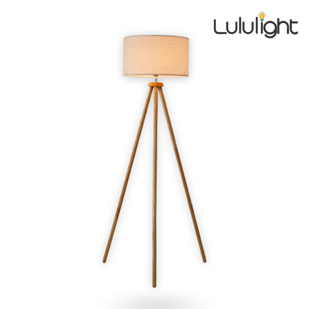 โคมไฟตั้งพื้น โคมไฟมินิมอล แถมฟรีหลอด กำลังไฟ 220V ใช้ขั๊ว E27 ดีไซน์สวย lululight