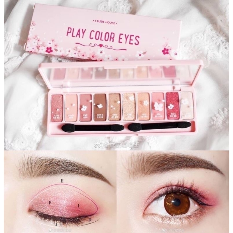 Etude House Play Color Eyes - Cherry Blossom