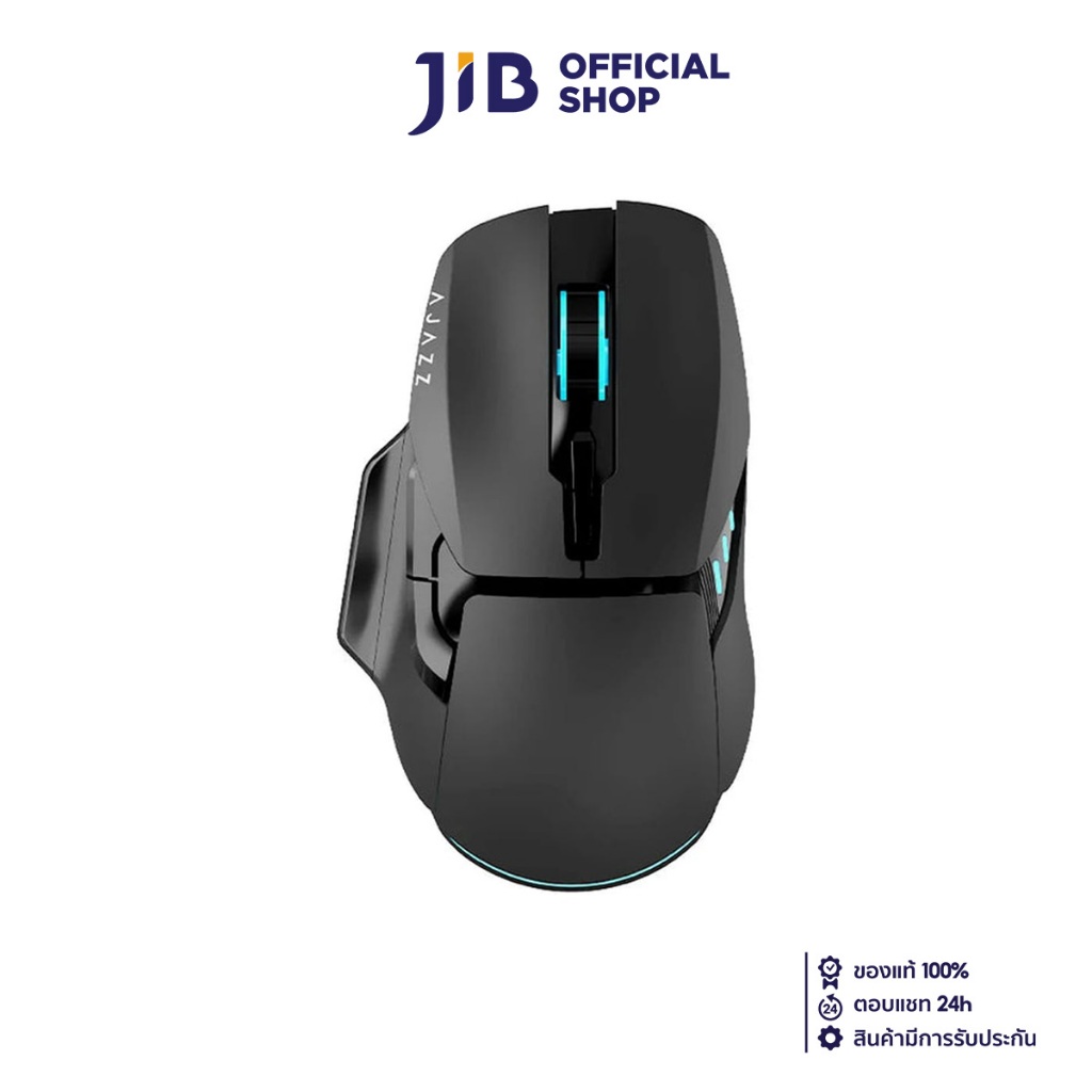 WIRELESS MOUSE (เมาส์ไร้สาย) AJAZZ AJ039 WIRELESS (BLACK) (AJ-MS-AJ03924BT-K)