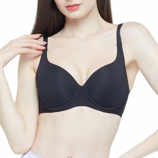 Wacoal Curve Diva บรามีโครงเก็บกระชับสาวคัพใหญ่ รุ่น WB7952 สีดำ (BL)
