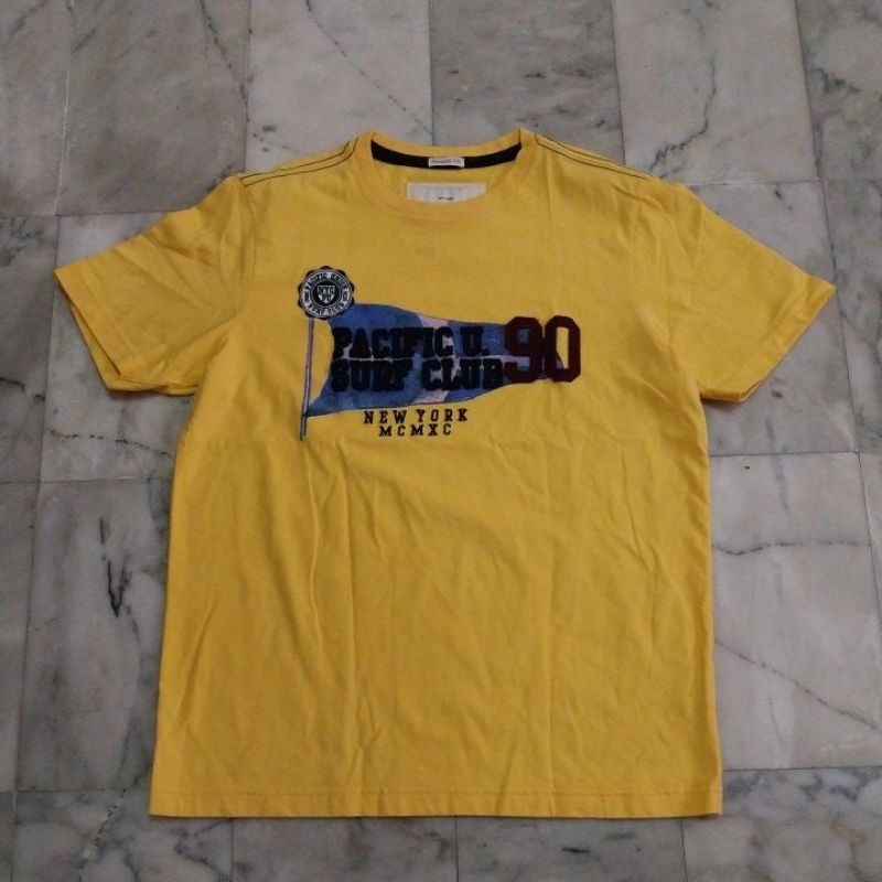 เสื้อยืดแขนสั้น แนวสตรีท Pacific Union HERITAGE แท้ มือสอง สภาพดี ของพร้อมส่งครับ