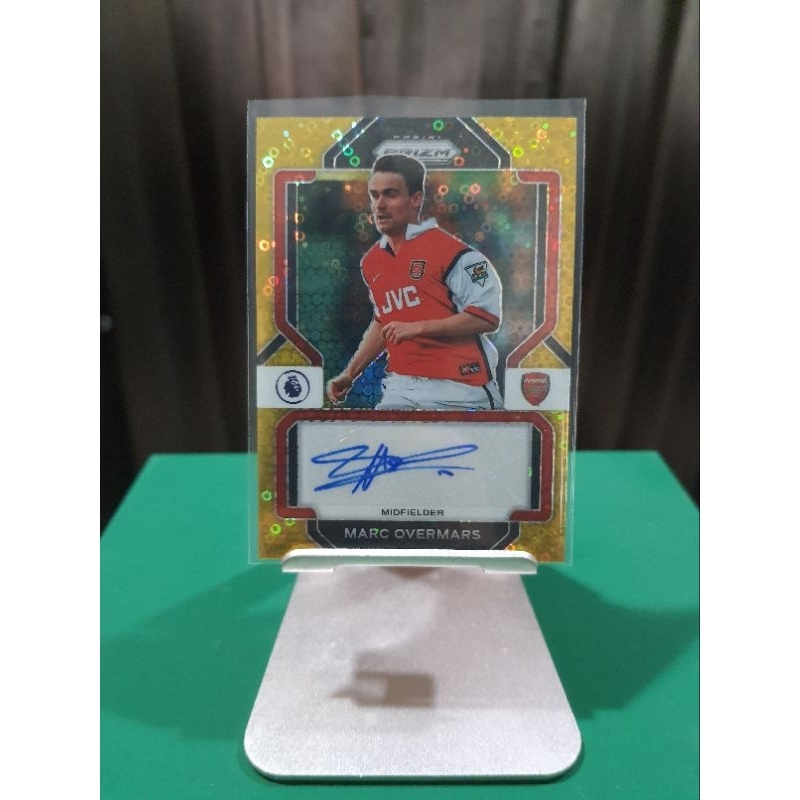 2022-2023 PANINI - PRIZM PREMIER LEAGUE SOCCER : MARC OVERMARS ARSENAL AUTOGRAPH [03/10]