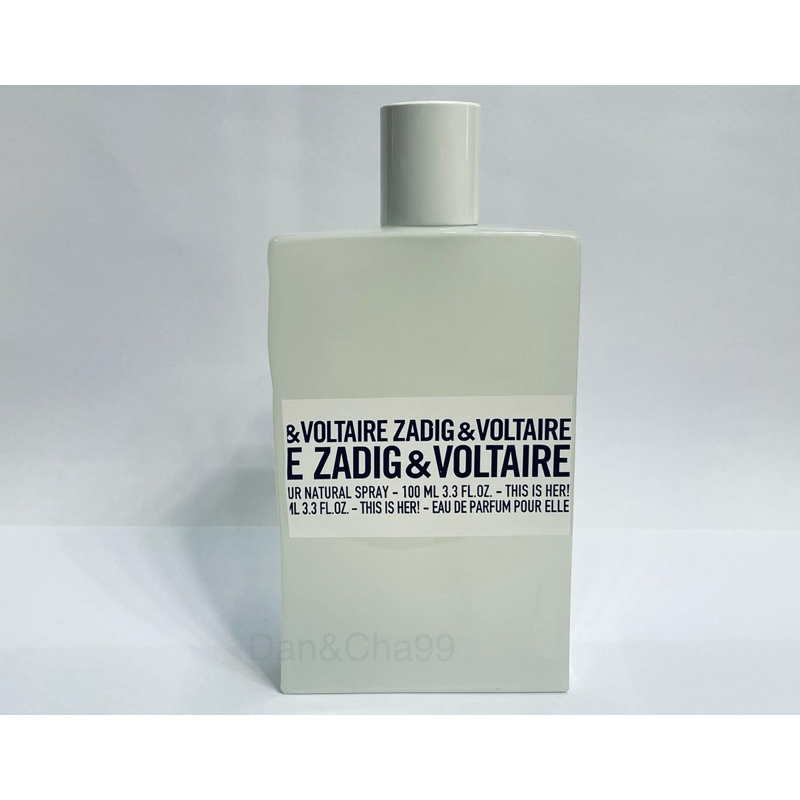 📍วันนี้ลดราคา! This is Her Zadig & Voltaire 100 ml. น้ำหอมแท้ ไม่มีเกรด