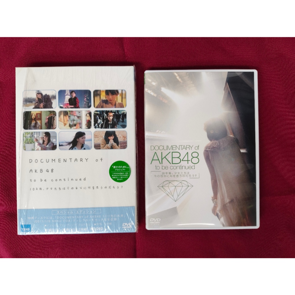 Documentary Of AKB48 to be continued Mini Photobook มีโปสเตอร์ด้านใน DVD set 2 Disc.