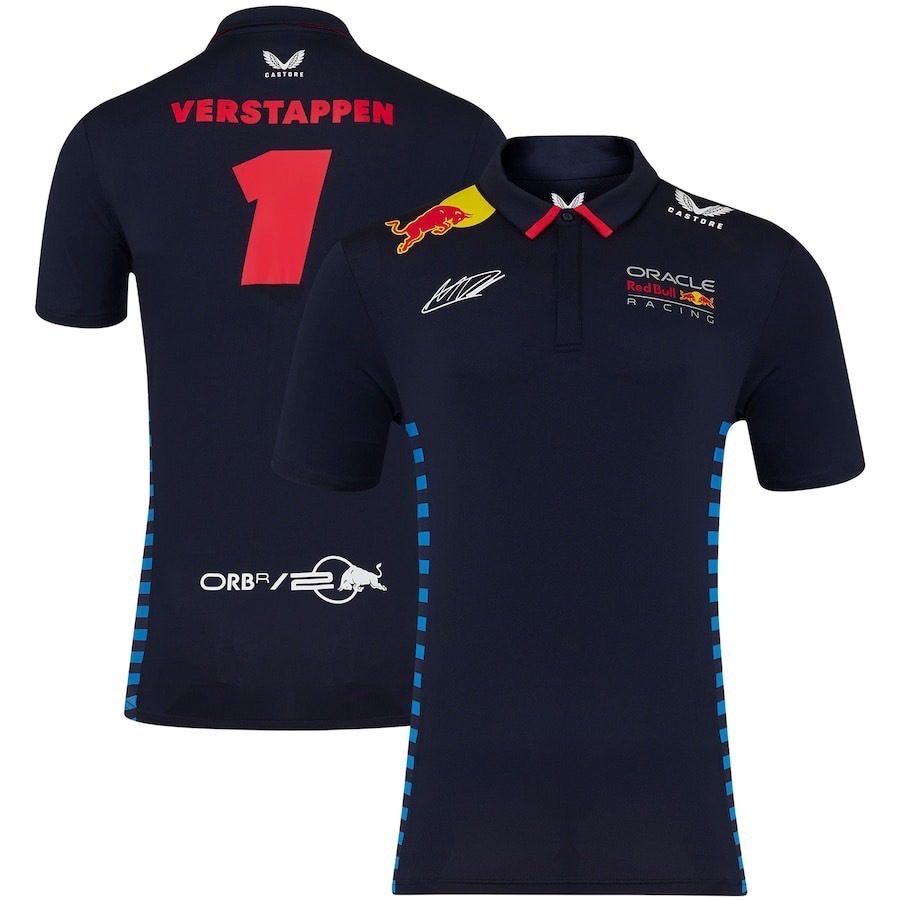 เสื้อโปโล คอปก Red Bull ผ้ายืดหยุ่นใส่สบายของแท้ของใหม่Outlet
