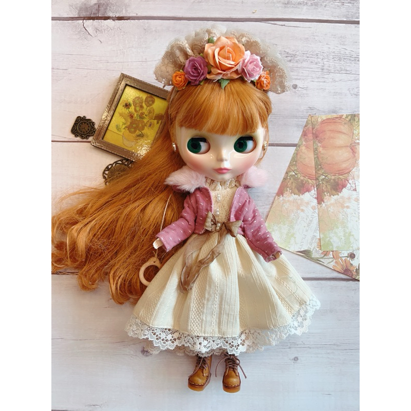 ชุดตุ๊กตาบลาย์พร้อมส่ง ขนาด 30 ซม งาน Handmade ส่งจากไทย Dress for Blythe