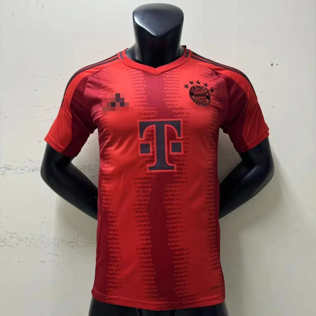 เสื้อบอล ทีมบาเยิร์น 2024/25 Baye เนื้อผ้าโพลีเอสเตอร์ เกรดแฟนบอล