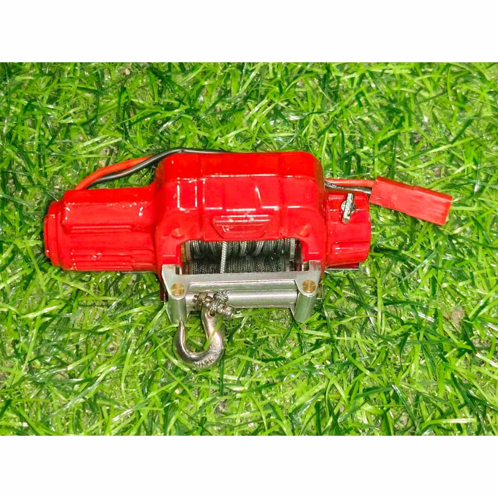 รอกไฟฟ้าโลหะ / สำหรับรถ RC ตีนตะขาบ TRX4 SCX10 D90 D110 JEEP 1/10