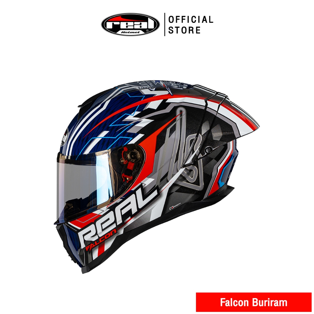 Real Helmets - หมวกกันน็อคเต็มใบ หมวกกันน็อคFalcon Buriram