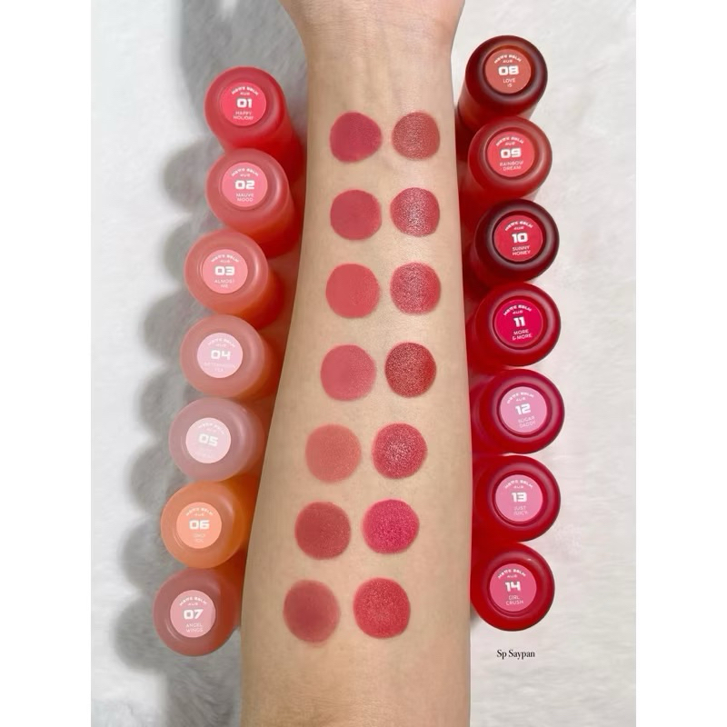 4U2 ออกลิปบาล์มแมทมาใหม่ เนื้อดีมากก เป็นฟีล velvet กำมะหยี่ สีชัด นุ่มฟู กลบสีปากคล้ำมิด ติดทน มีทั้งหมด 14 เฉดสี - รูปที่ 2