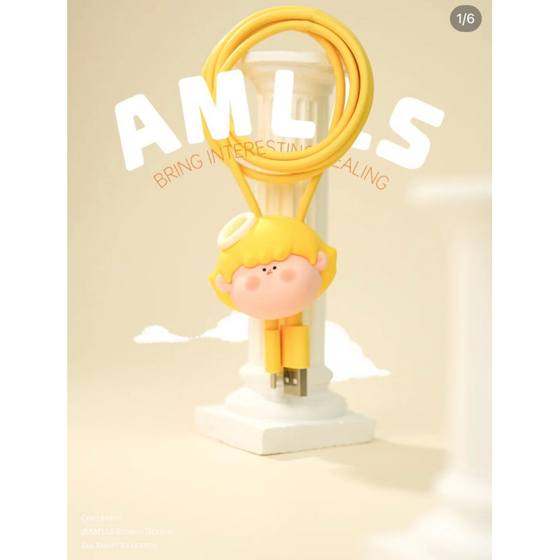 สายชาร์ท Amlls Studio พิเศษมาก หัว Amlls สามารถนำไปเป็น Jibbitzได้