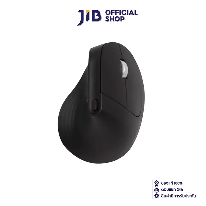 WIRELESS MOUSE (เมาส์ไร้สาย) ANITECH WIRELESS ERGONOMIC W230-BK BLACK