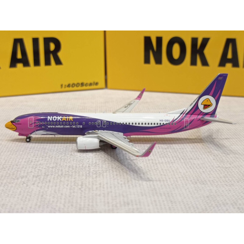 Panda Model [62402] 1:400 Nok Air B737-800 HS-DBU