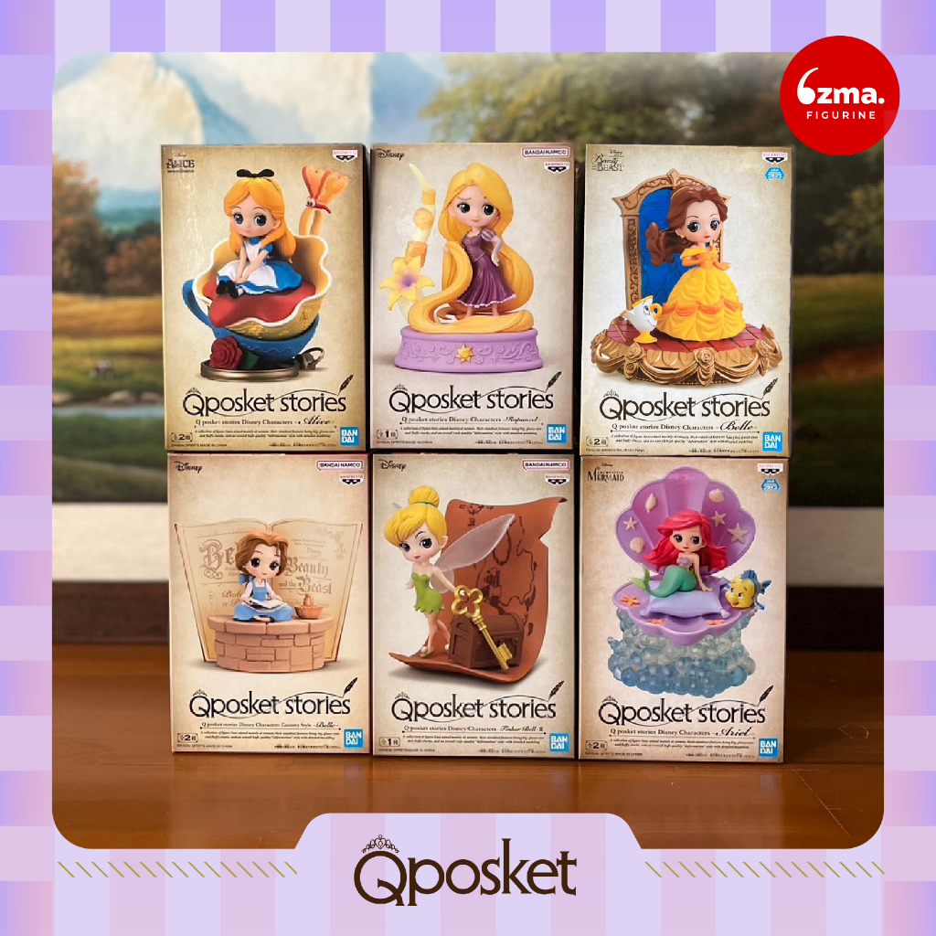 [Lot JP ] พร้อมส่ง* Q posket Stories Disney ดิสนีย์ (ลิขสิทธิ์แท้ JP)