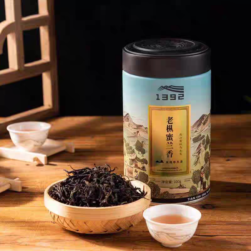 TianChi 天池 | ชาอู่หลงเฟิ่งหวงตันฉง Dancong 单丛 ฟ้า Honey Orchid - Lao Cong Mi Lan Xiang 蜜兰香 100 กรัม