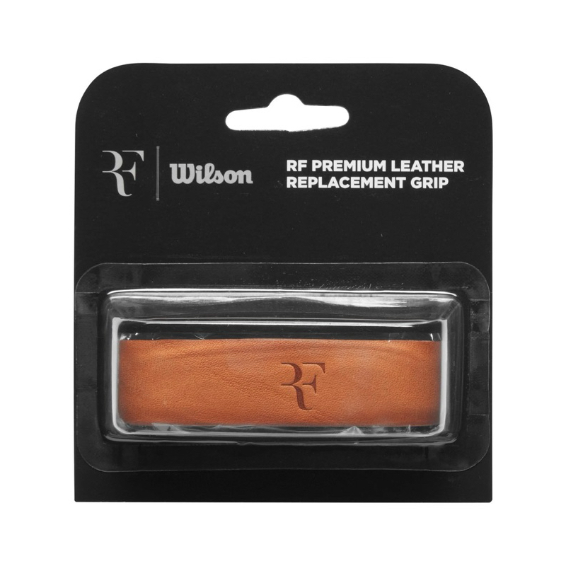 ที่พันด้ามเทนนิส Wilson RF Leather Replacement Grip Brown