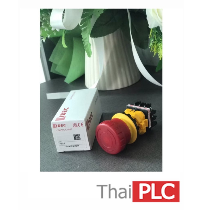 XN1E-TV412Q4MR (IDEC) ø30 XN Series, Emergency Stop Switch