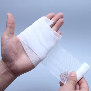 A-BAND ผ้าก๊อซพันแผล ผ้าก๊อซยืด PBT Bandage ขนาด 2,3,4,6 นิ้ว ยาว 4.5m ยกแพค 12ชิ้น อุปกรณ์ปฐมพยาบาล
