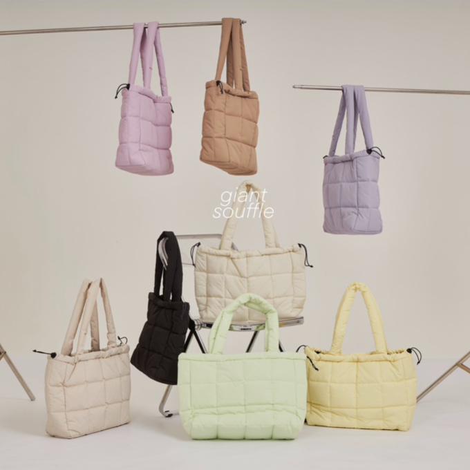 Pinchpeanut - GIANT!! Souffle Basket Bag - กระเป๋านุ่มฟู ใบใหญ่ จุของสุดๆ