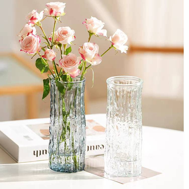 พร้อมส่งในไทย แจกันสุดเรียบหรู สวยเนื้อแก้วหนา ตกแต่งห้องนั้งเล่น