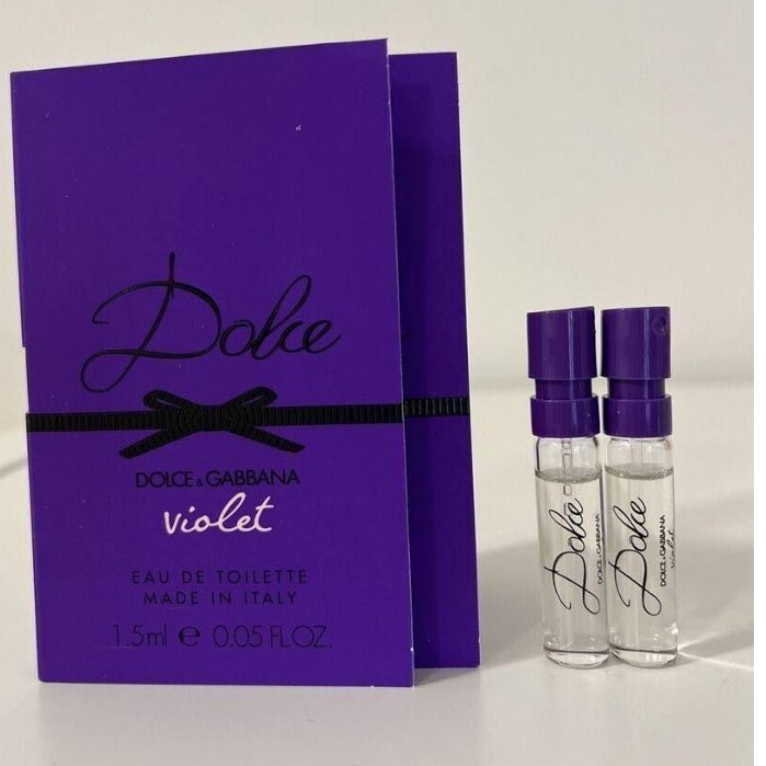 1.5ml ของแท้ 100 % DOLCE & GABBANA Dolce Violet EDT น้ำหอม 1.5ml. Head note : cassis madagascan mandarin