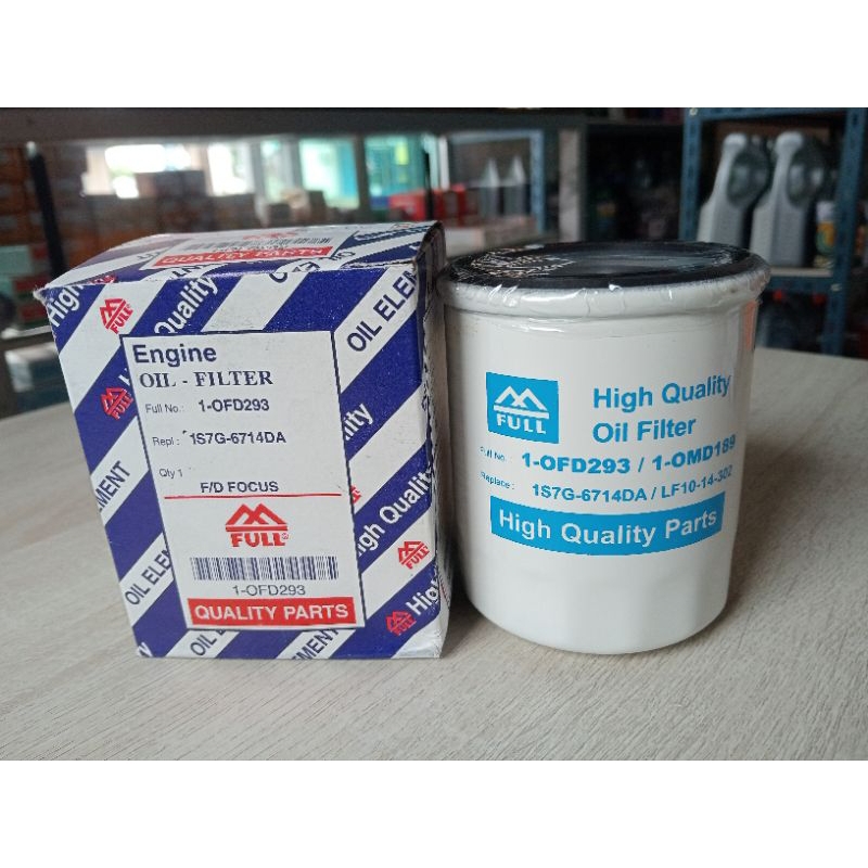 FULL ไส้กรองน้ำมันเครื่อง Ford Focus 1.8/ 2.0L #1S7G-6714DA [ 1-OFD293 ]