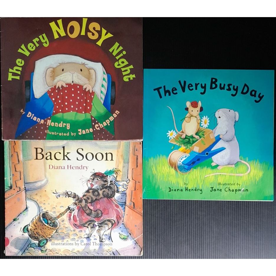 p67 Diana Hendry Picture Book หนังสือมือสอง ปกอ่อน นิทาน