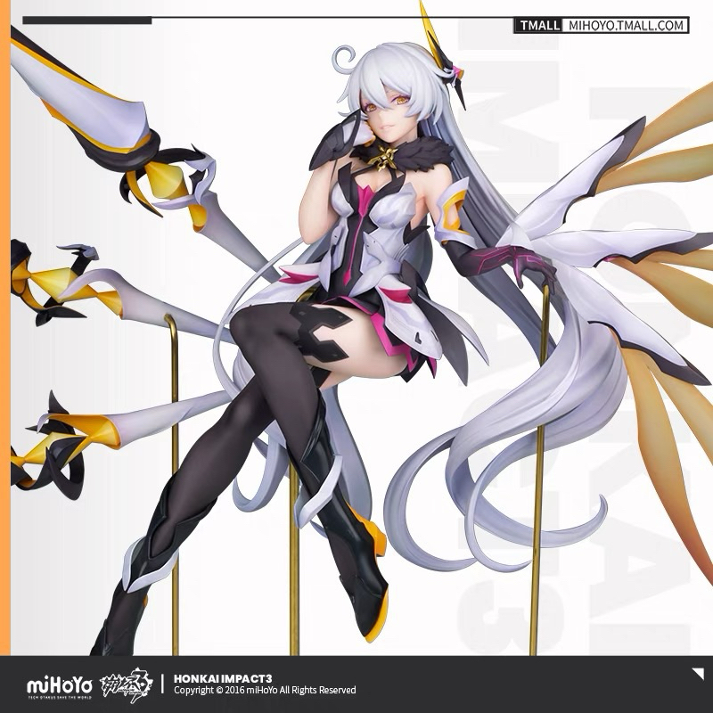 [พร้อมส่ง] Official แท้ 1/8 39 cm Kiana Herrscher of the void Honkai impact 3 figure Mihoyo/ Alter