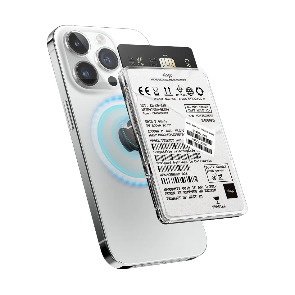 elago Monthly MagSafe Wallet PC Card Pocket Hard Disk Drive ลาย Limited กระเป๋าติดแม่เหล็ก MagSafe