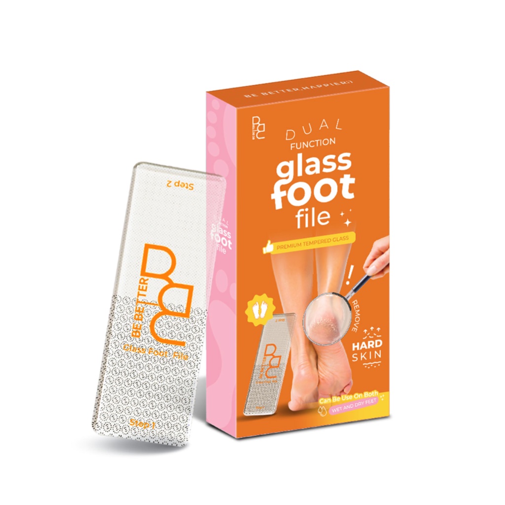 Be Better Dual Function Glass Foot File กระจกขัดเท้า บี เบ็ทเทอร์