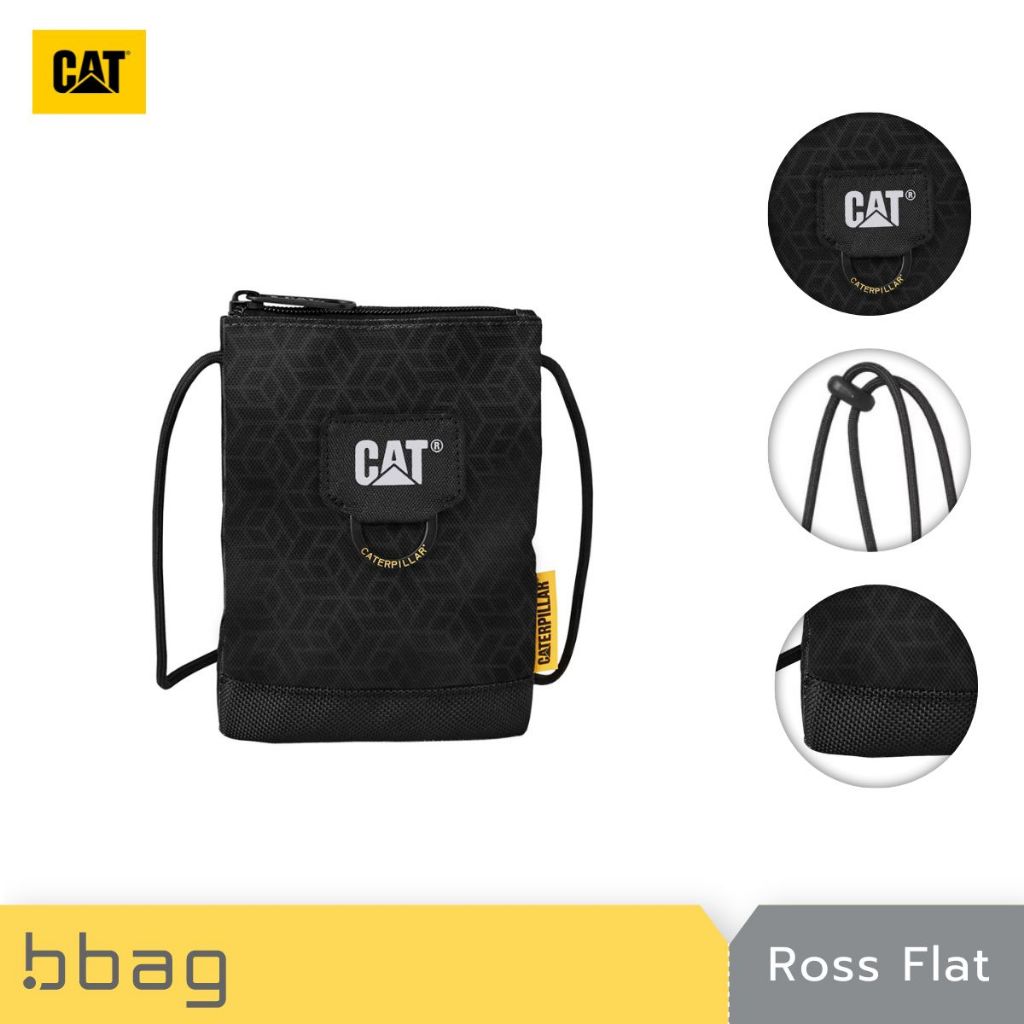 Caterpillar กระเป๋าสะพายข้าง รุ่น Ross Flat Sling Bag (84351) 1 ลิตร กันน้ำ เบาพิเศษ สำหรับพกพา