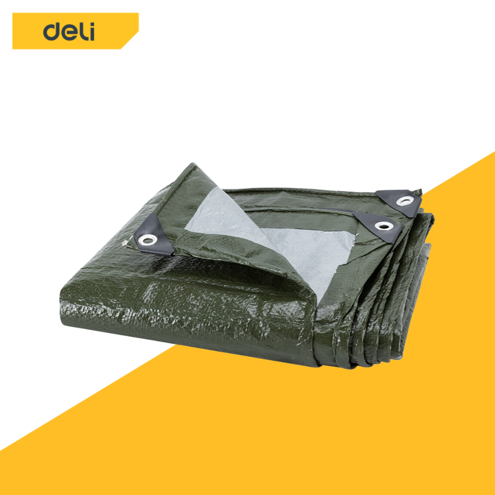 Deli สแลน ตาข่ายบังแดด สแลนกันแดด ผ้าใบกันแดด ตาข่ายกรองแสง กรองแสง กันแดด 2x2m 3x5m Sunshade Cloth