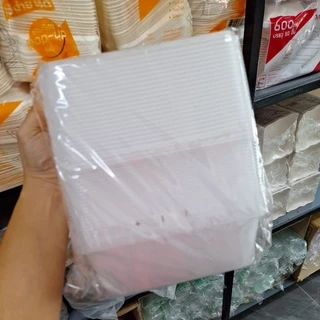 กล่องอาหาร กล่องข้าว กล่องไมโครเวฟ กล่องแข็ง 1 ช่อง easylife citybox go save ฝาแยก 500, 650 ,750 ,1000 มล. แพ็ค 25 ชิ้น