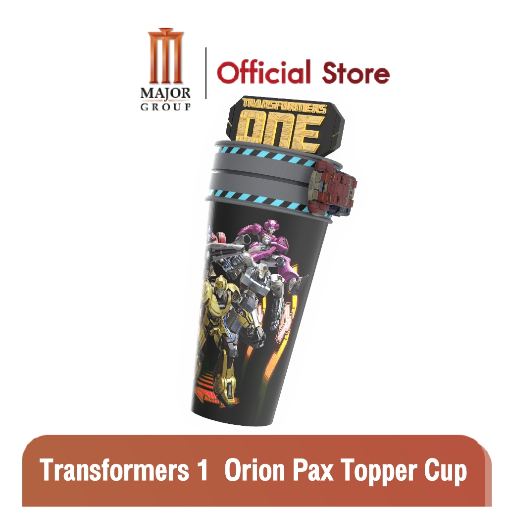 Major : Transformers Topper Cup แก้วน้ำพร้อมทรานส์ฟอร์เมอร์ส วัน